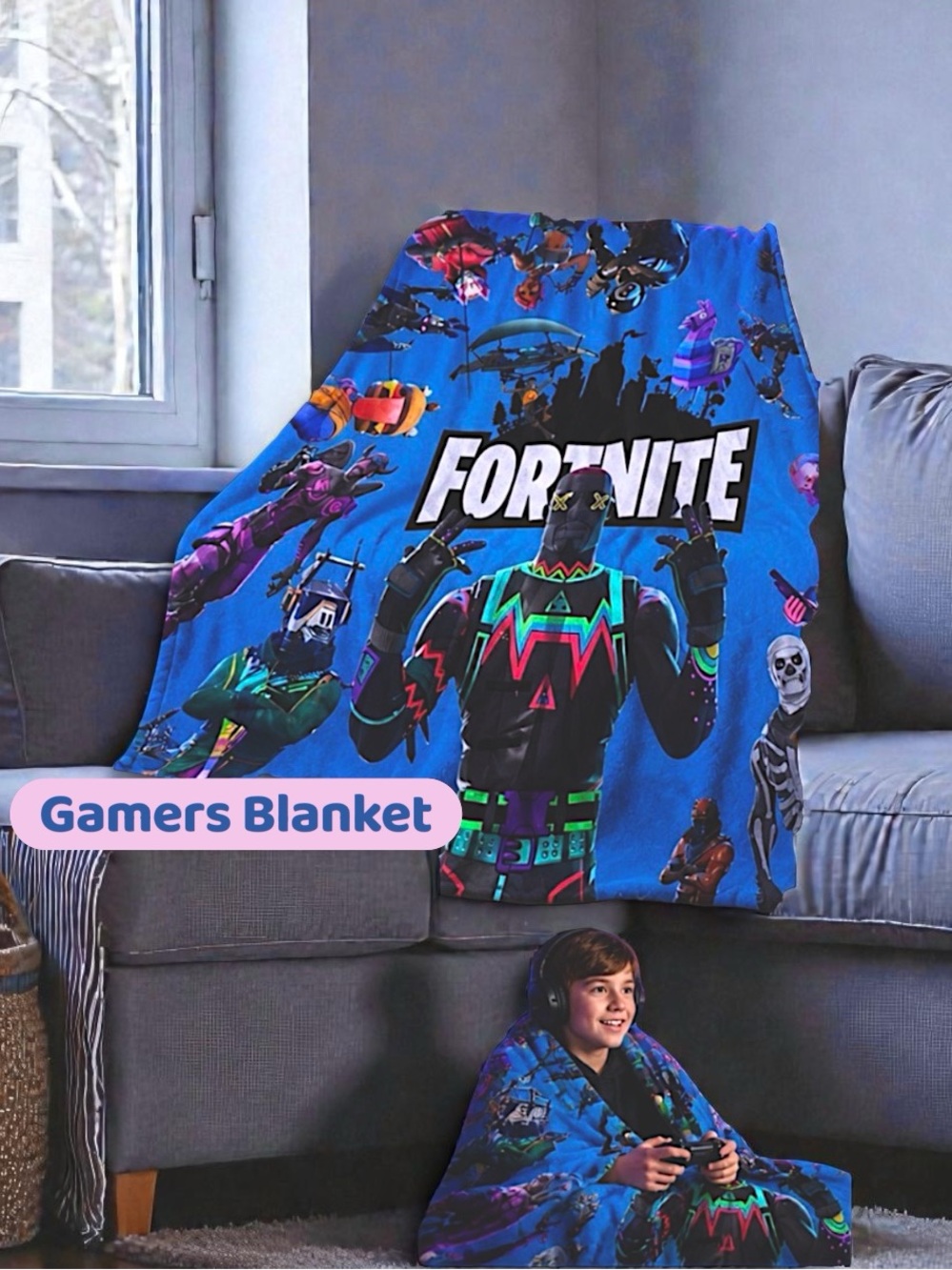 Fortnite Blanket